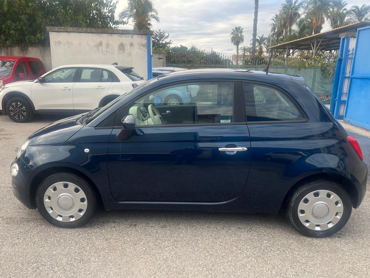 Fiat 500-1.2 benz-km 80000-09/2018