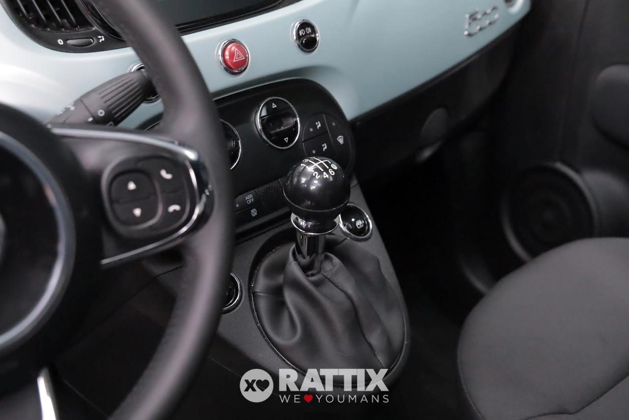 Fiat 500 1.0 Hybrid 70CV Dolcevita + tetto panoramico