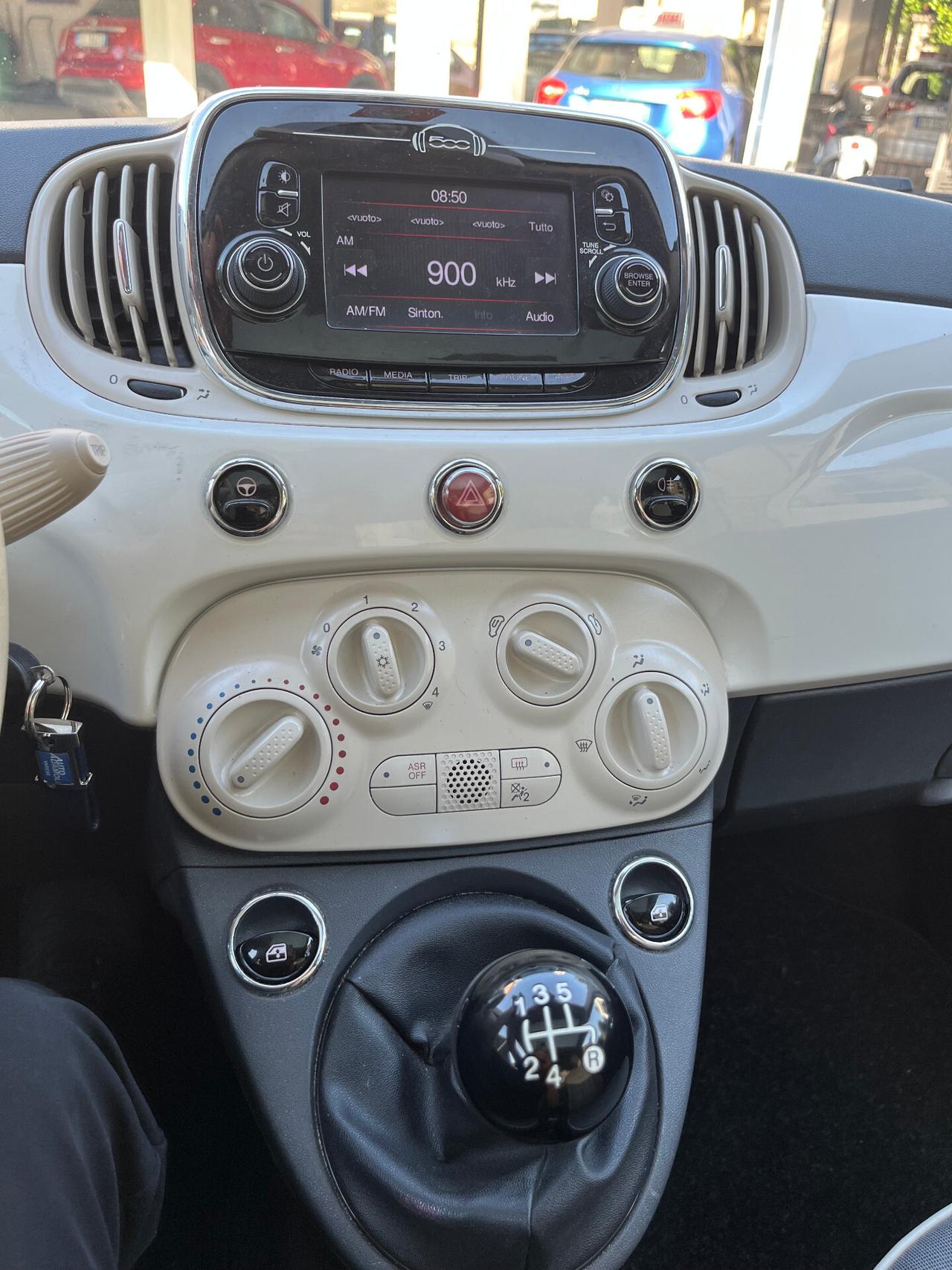 FIAT 500 1.2 BENZINA LOUNGE - ANCHE PER NEOPATENTATI - 2017