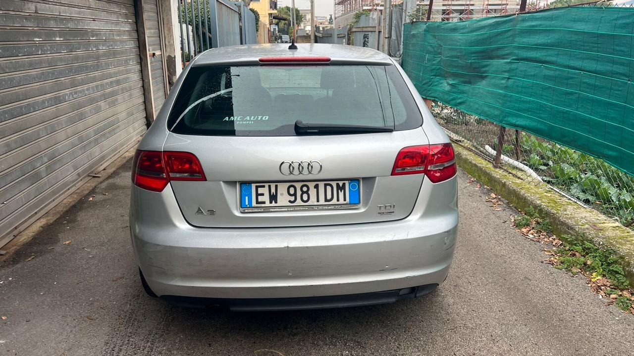 Audi A3 SPB 2.0 TDI F.AP. Ambition Unico Proprietario
