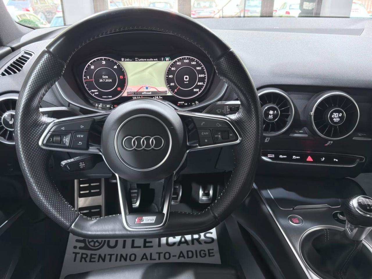 AUDI TT COUPE' 2.0TDI 184CV ULTRA S-LINE
