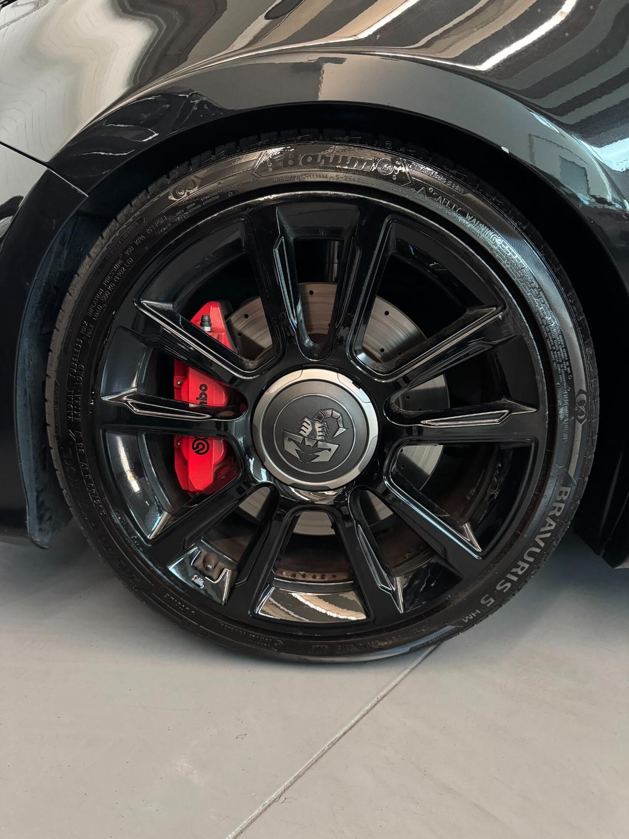 Abarth 595 1.4cc t-jet 145cv Manuale Tagliandi ufficiali Monza Performance con Fatture