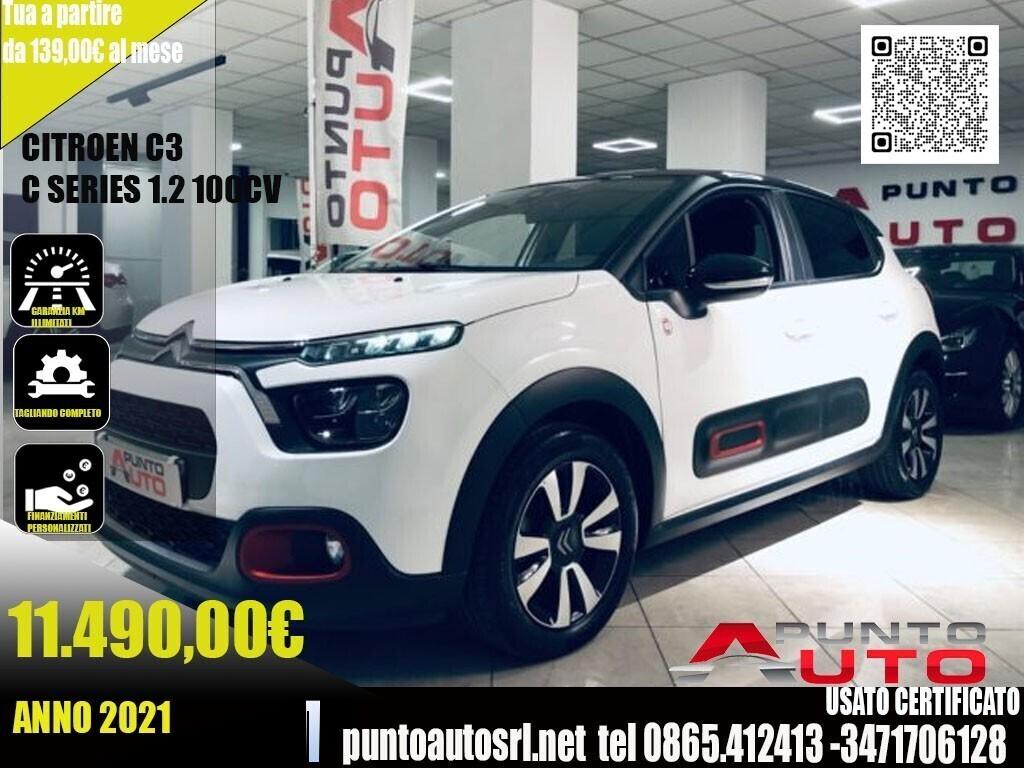 Citroen C3 1.2 83cv S&S Shine tetto nero