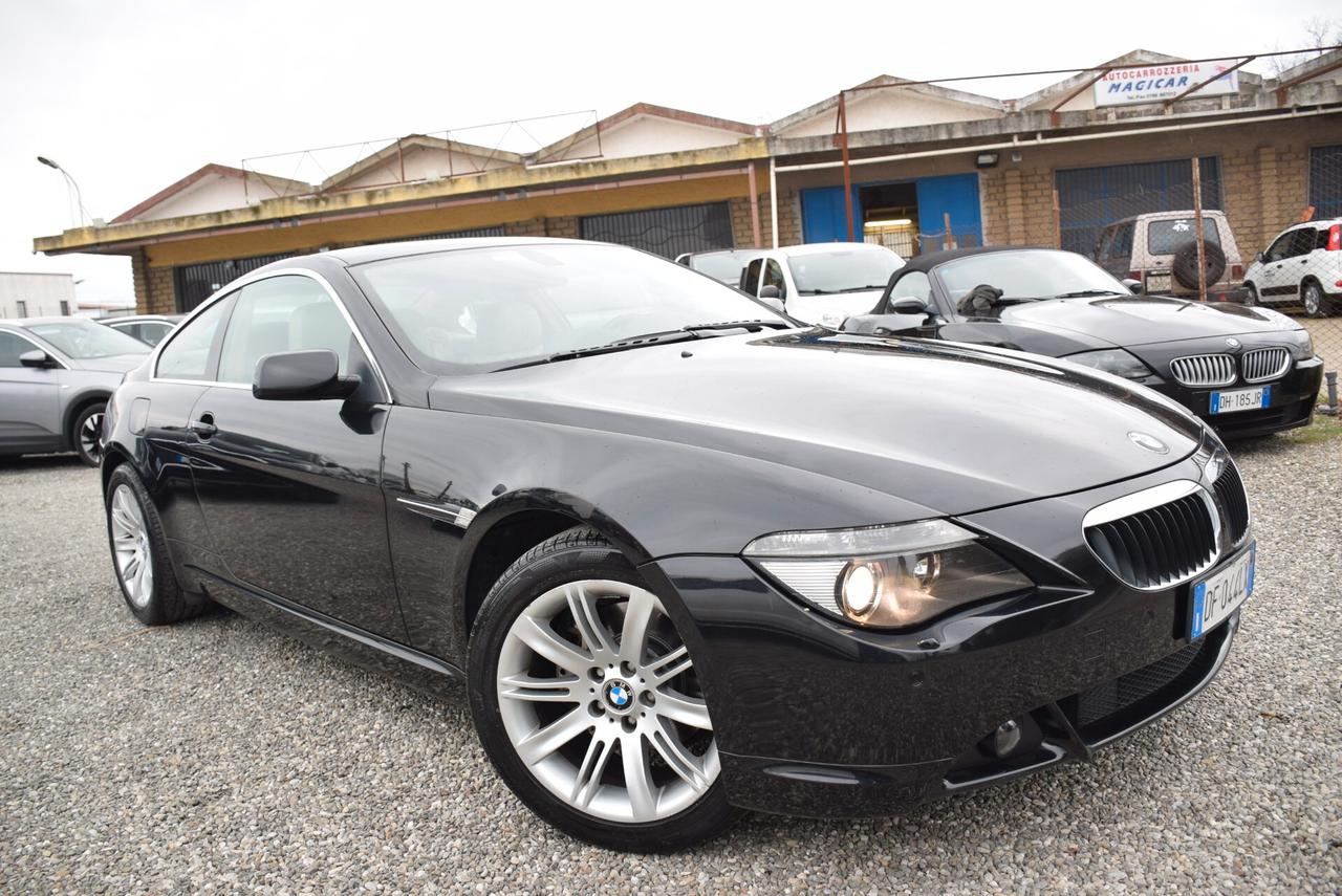 Bmw 630 SERIE 6 630i COUPE' AUTOM. NAV CRUISE SENSORI PELLE