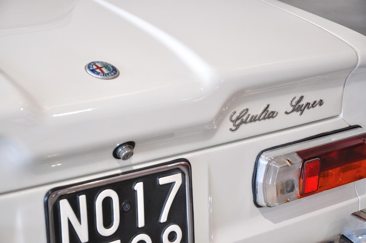 Alfa Romeo Giulia Super Biscione 1600 ASI ORO immacolata