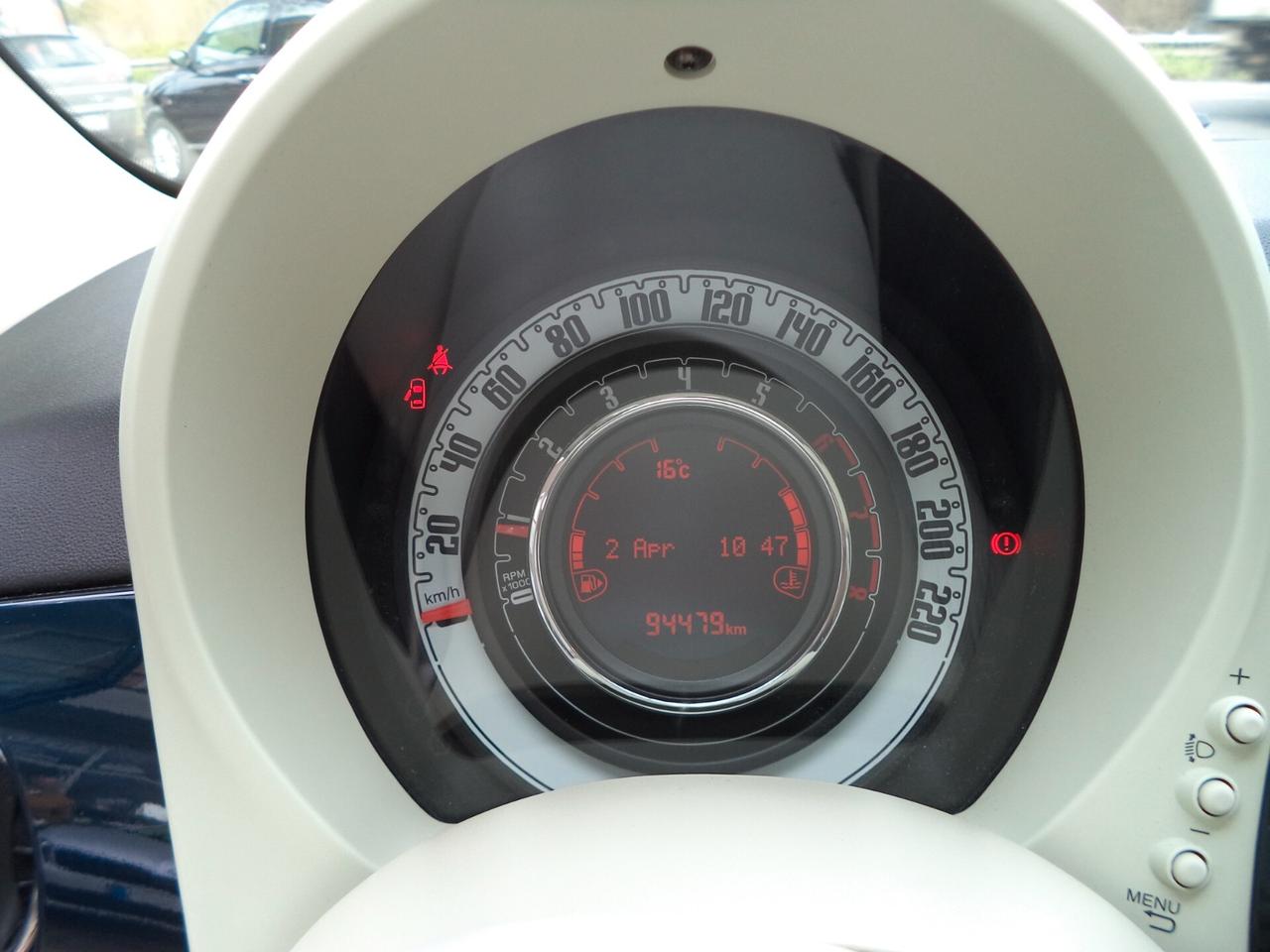 Fiat 500 1.2 Lounge OK NEOPATENTATI TAGLIANDI CERTIFICATI FIAT