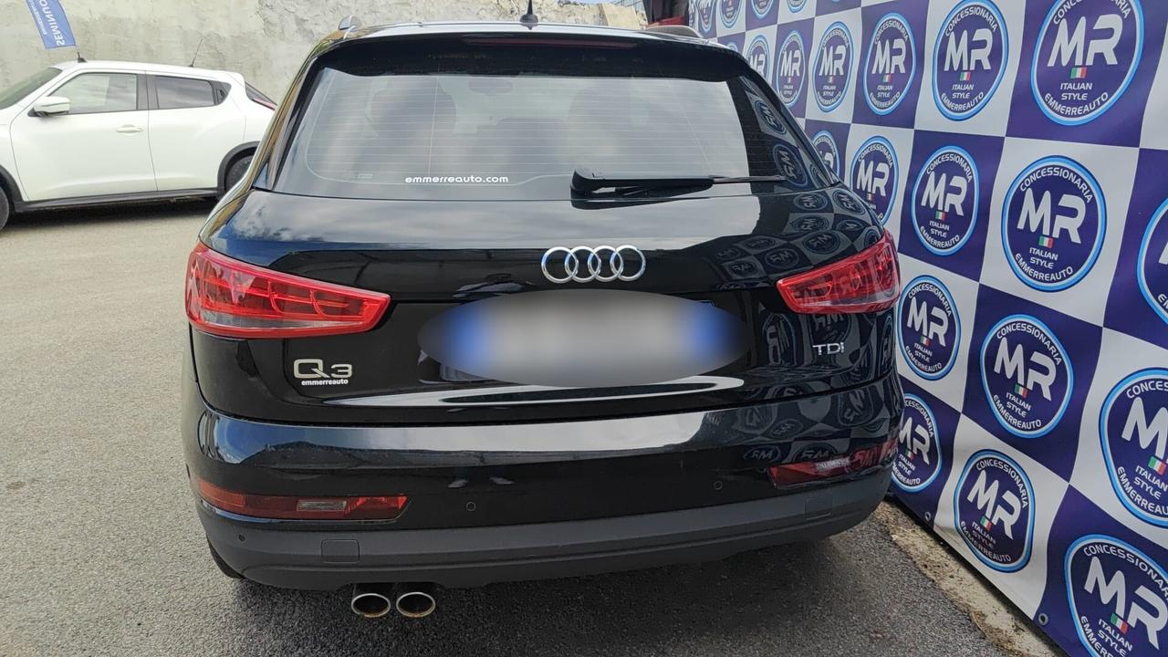 Audi Q3 2.0 TDI diesel 150cv 2015 USATO