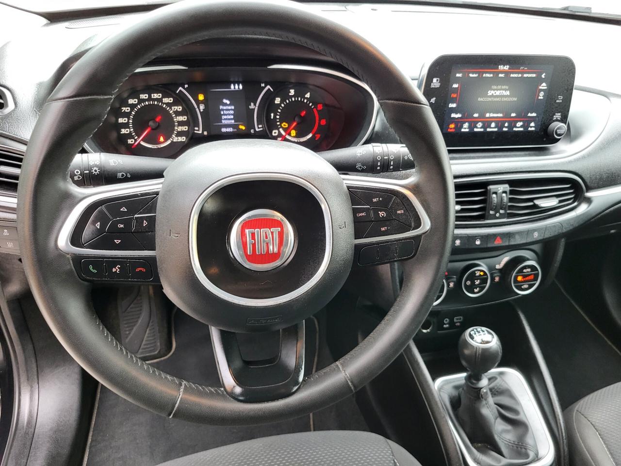 Fiat Tipo 1.6 Mjt S&S 5 porte Lounge