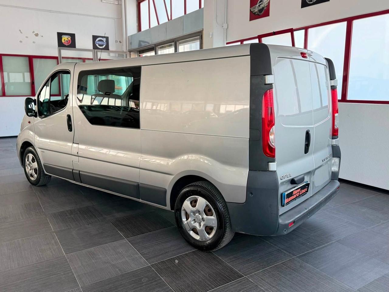 Opel Vivaro 2.9 115cv CDTI doppia cabina 6 Posti autocarro 2014