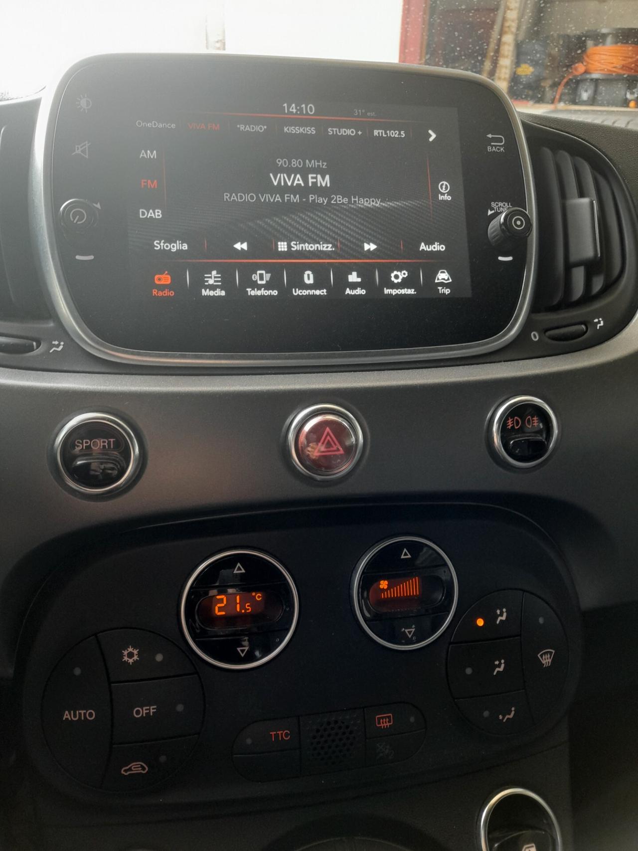 Abarth 595 1.4 Turbo T-Jet 160 CV Pista