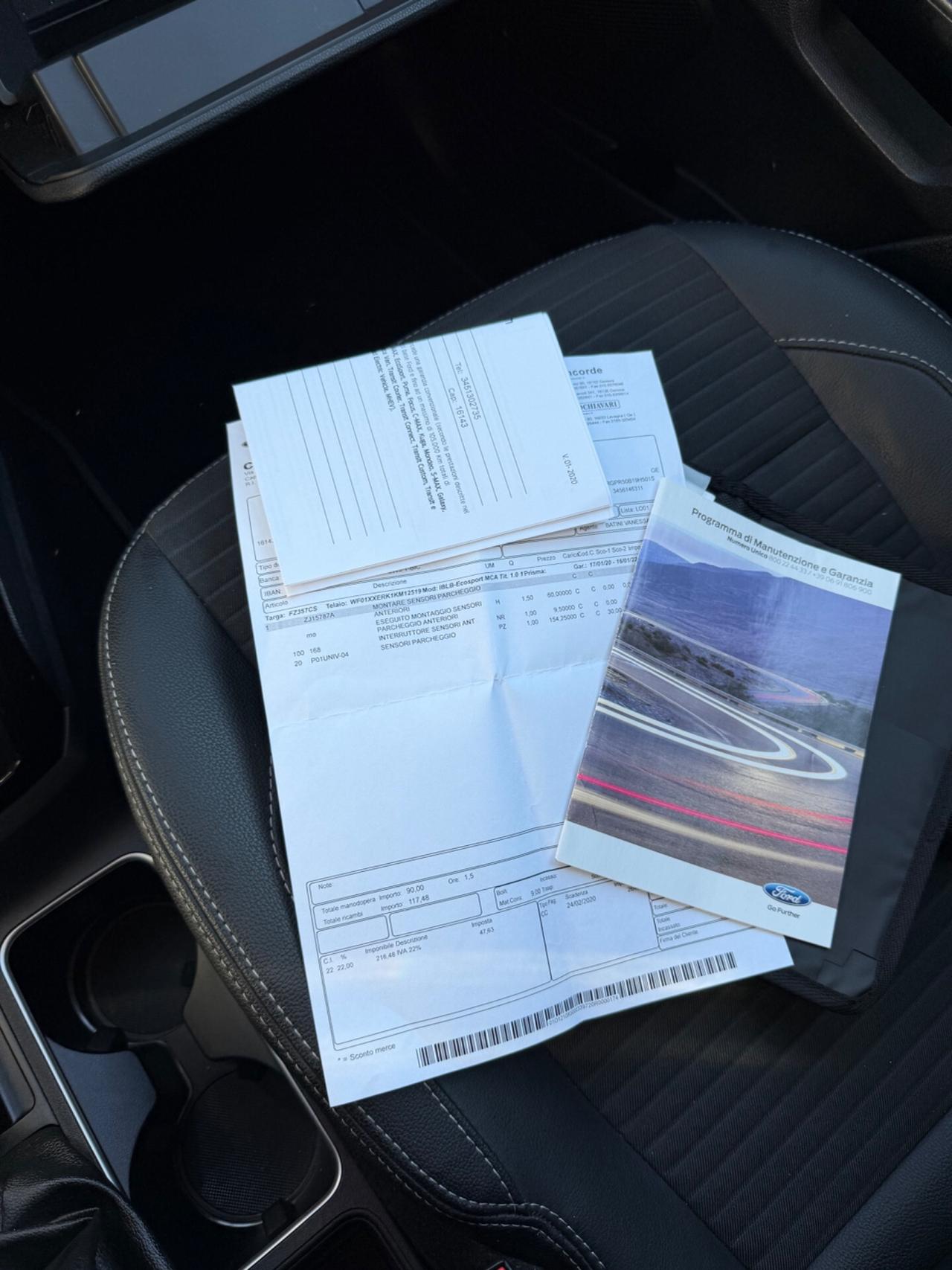 FORD ECO SPORT 1.0 TITANIUM 125 CV KM 39 MILA !!!