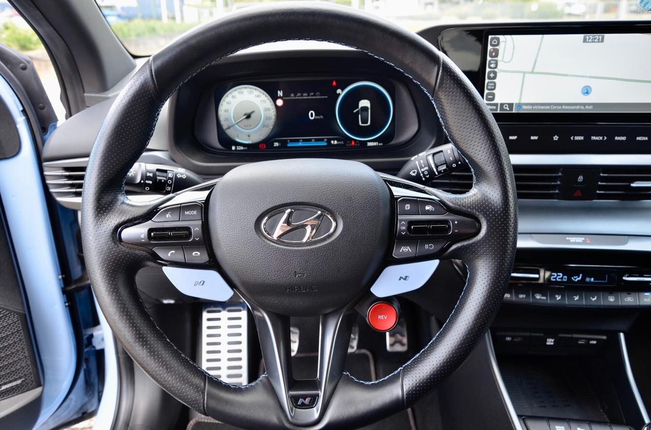 HYUNDAI I20N 1.6 T-GDI N PERFORMANCE TECHNO PACK 204cv, GARANZIA HYUNDAI 3/2028, SERVICE HYUNDAI, UFF ITALIANA, BOSE, FULL LED, RETROCAMERA, PERMUTE