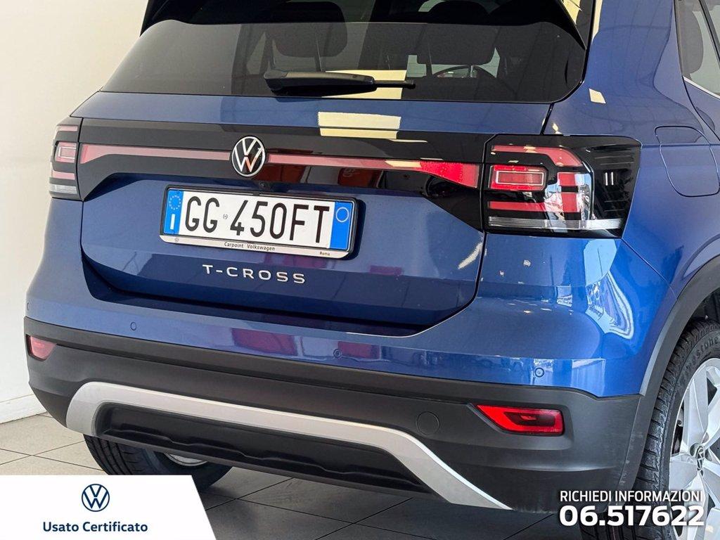 VOLKSWAGEN T-cross 1.0 tsi advanced 110cv del 2021