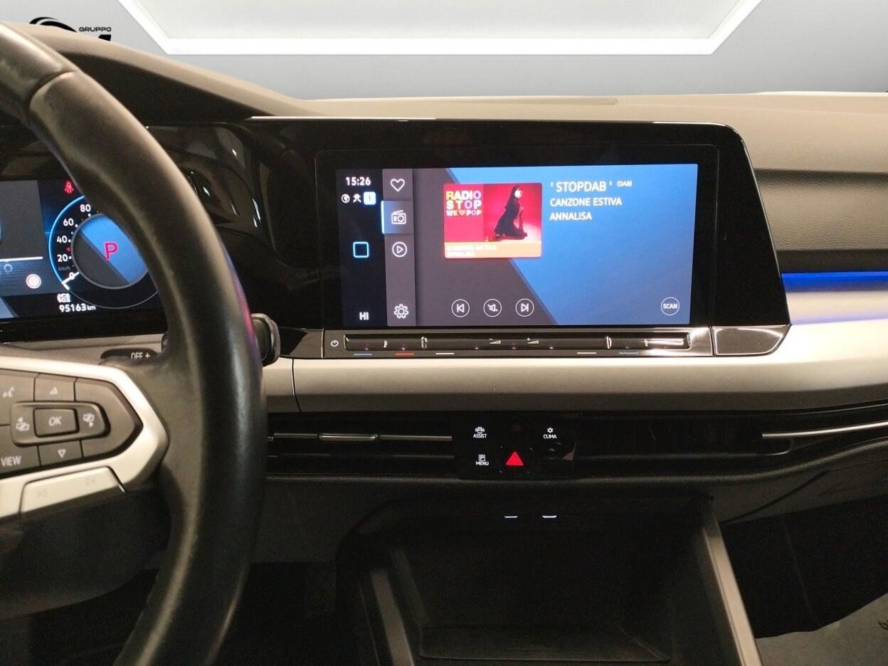 VOLKSWAGEN Golf 8ª serie Golf 1.0 eTSI EVO DSG...