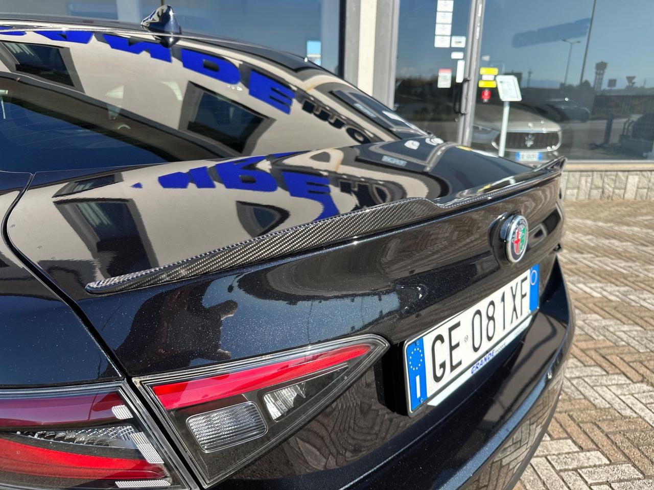 Alfa Romeo Giulia 2.9 t V6 Quadrifoglio 510cv Akrapovic - Dischi Carboceramici- Impianto Hartman & Kardon