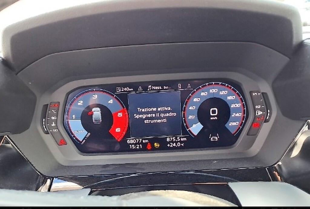 AUDI A3 SPORTBACK 35 TDI 150CV 6M. BUSINESS ADVANCED ( FARI LED MATRIX - VIRTUAL COCKPIT - CRUISE - NAVI - MIRROR - PDC - CERCHI 18 )