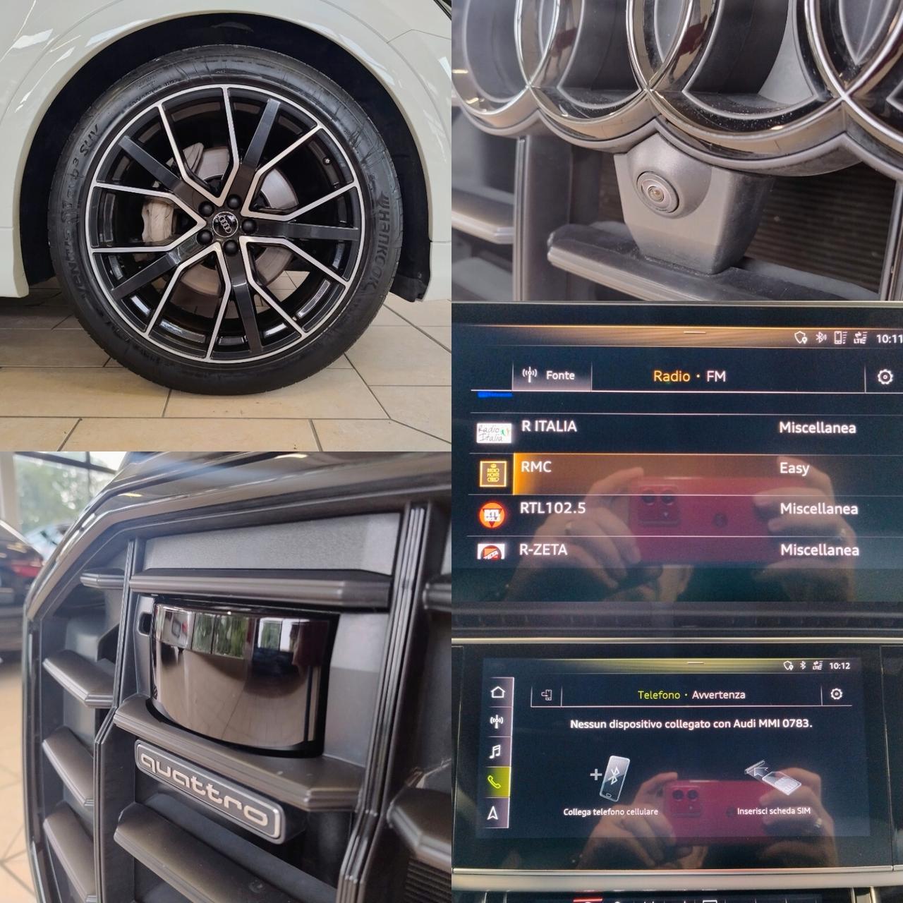 AUDI Q8 50TDI quattro tiptronic SLINE 360 TETTO TOUR AMBIENT