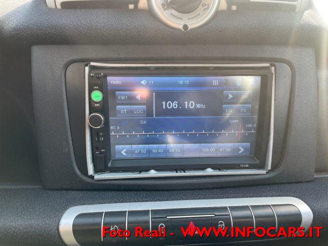SMART ForTwo 1000 52 kW MHD Cabrio passion NEOPATENTATI