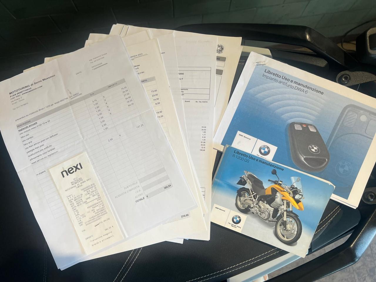 Bmw R 1200 GS TRIS BORSE + SOLO 38.000 KM STUPENDA + ABS+ MANOPOLE RISCALDATE