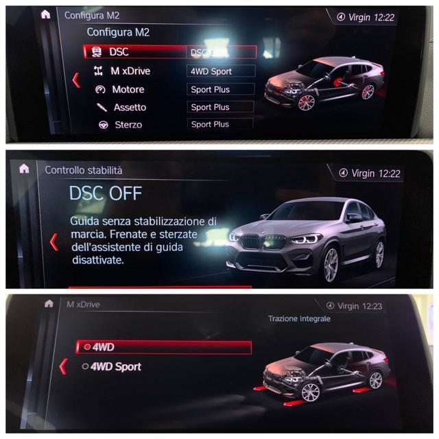 BMW X4 M X4 MSport 480CV "PACCHETTO SCARICHI"