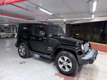 Jeep Wrangler 2.8 CRD 200cv Sahara - GANCIO TRAINO