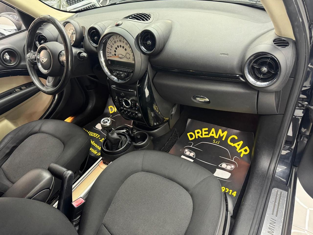 Mini Cooper D Countryman 1.6 diesel 111Cv -Ok Neopatentati