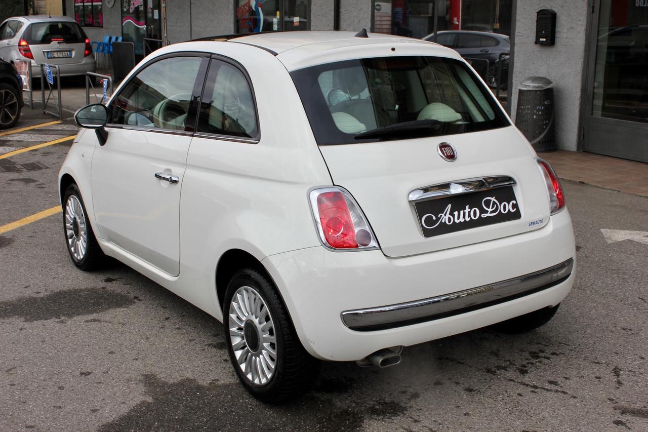 Fiat 500 1.2 Lounge TETTO IN VETRO POCHISSIMI KM! UNICO PROPRIETARIO!