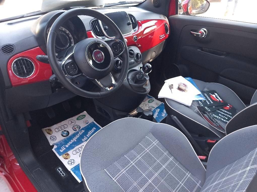 Fiat 500 1.0 Hybrid Lounge km 35000 garanzia totale perfetta pari al nuovo