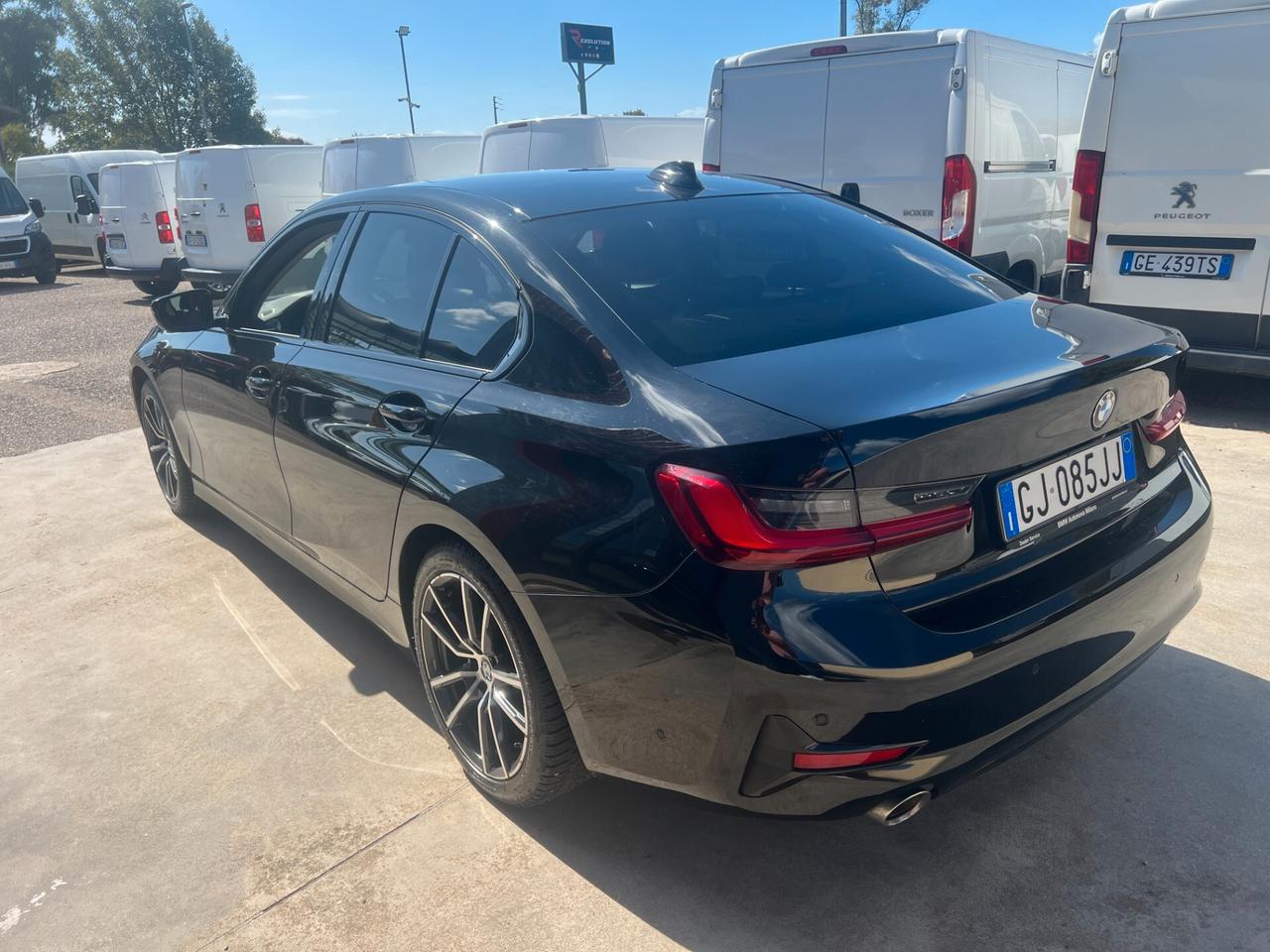 Bmw 320d Sport Automatica Pelle Rossa Berlina