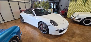 Porsche 911 991 Carrera 4S Cabriolet 3.8 Book service Sport Crono