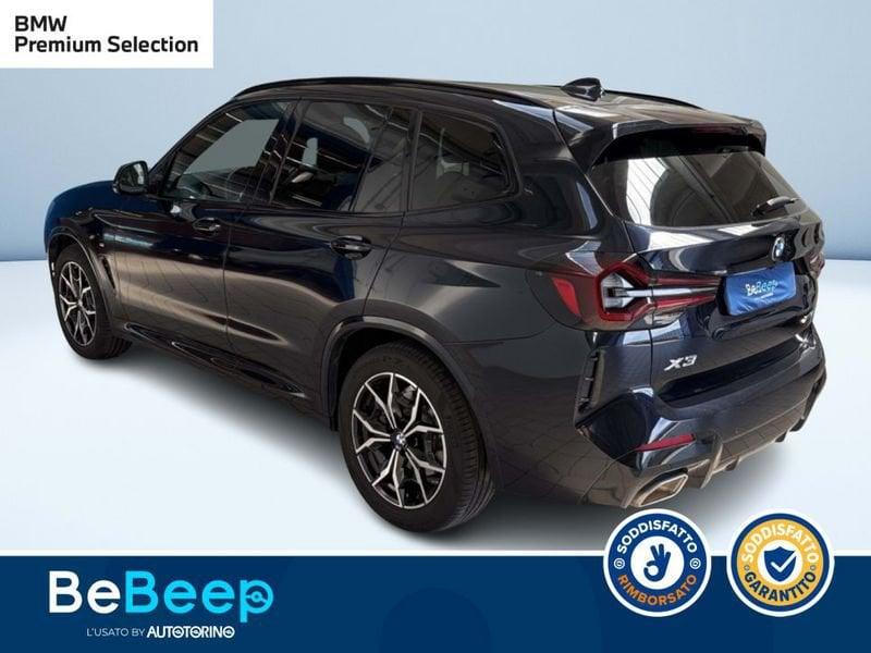 BMW X3 XDRIVE20D MHEV 48V MSPORT AUTO
