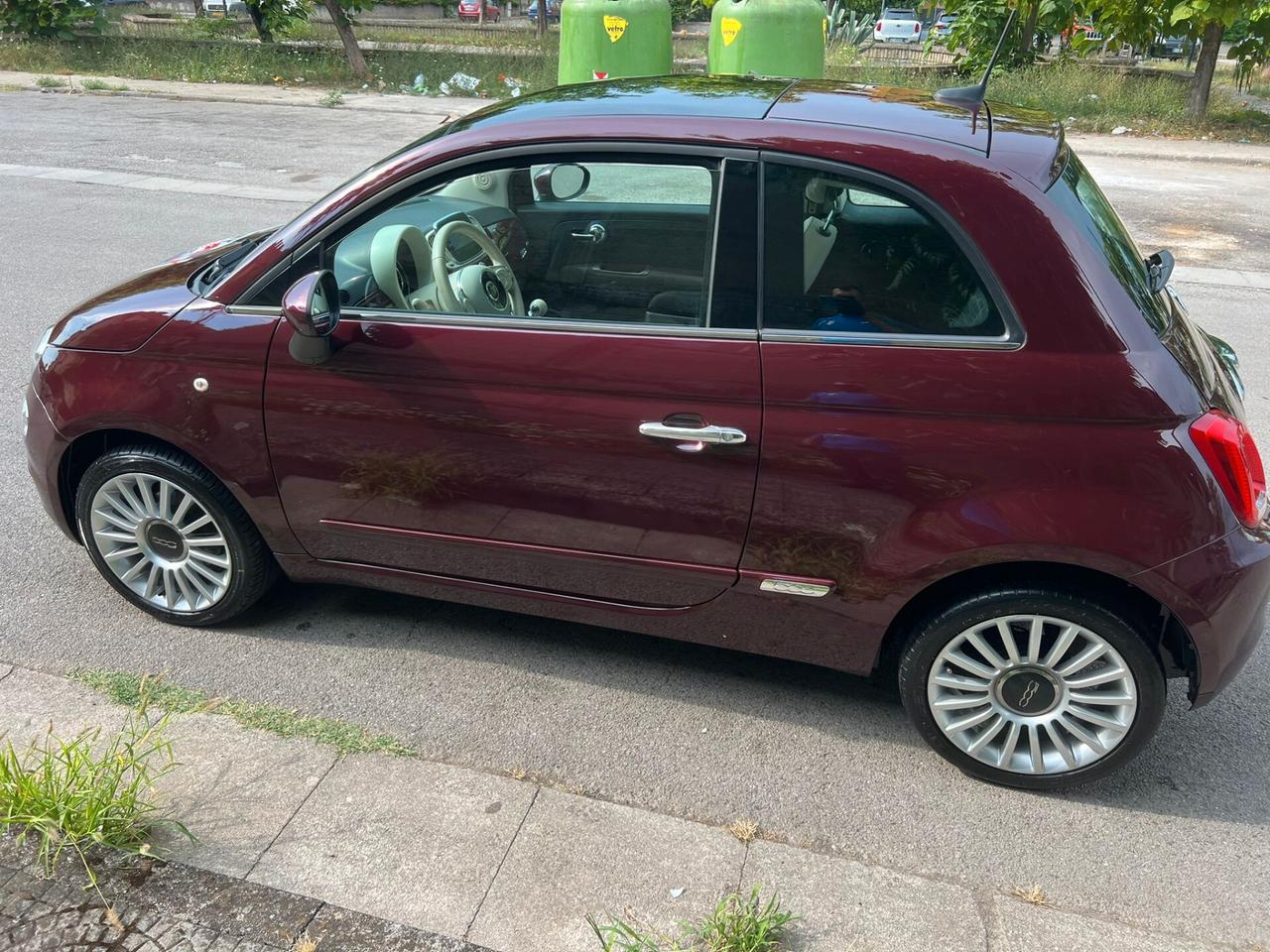 Fiat 500 1.2 Lounge NAVIGATORE TFT LEGA 16 TETTO PANORAMICO