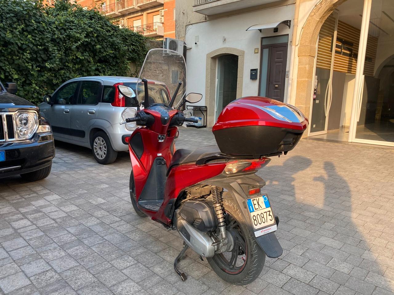 Honda SH 125 ABS cupolino allarme bauletto