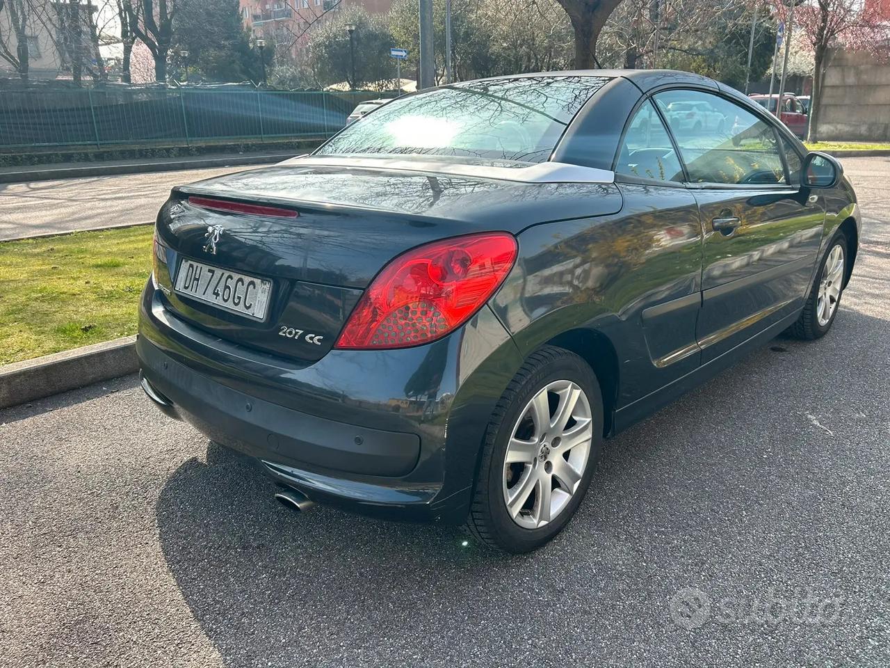 Peugeot 207cc dell 2008 136mila km