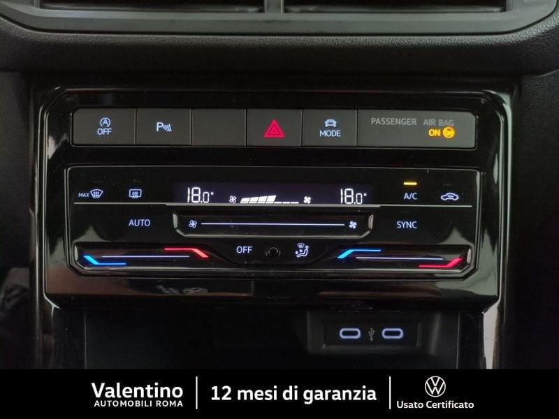Volkswagen T-Cross 1.0 TSI R-LINE 110 CV