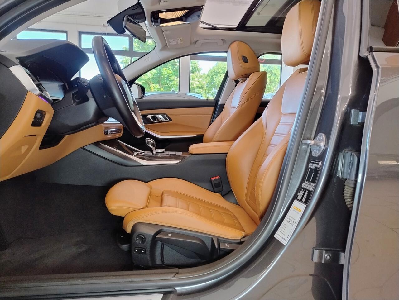 BMW 320d TOURING SPORT AUTO - TETTO PACK LUCI LIVE COCKPIT