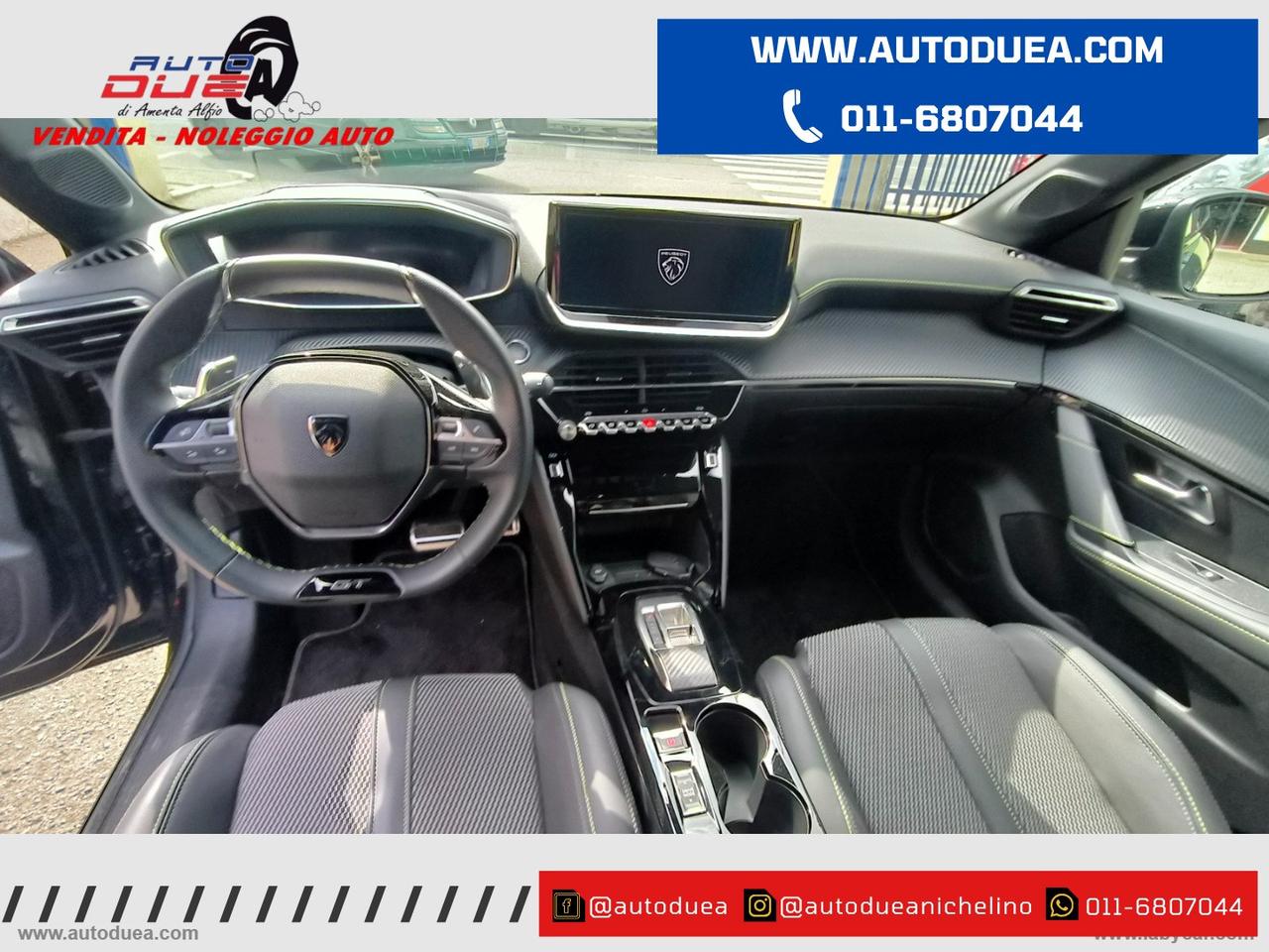 PEUGEOT 208 Hybrid 110 e-DCS6 GT NO VINCOLI FINANZIARI