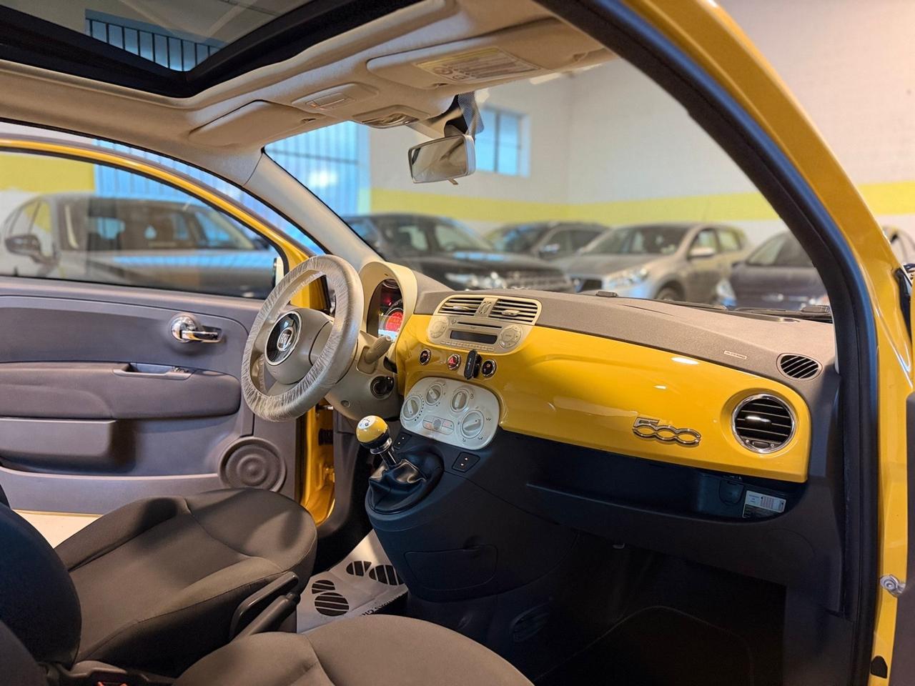 Fiat 500 Tetto panoramico perfetta 2014