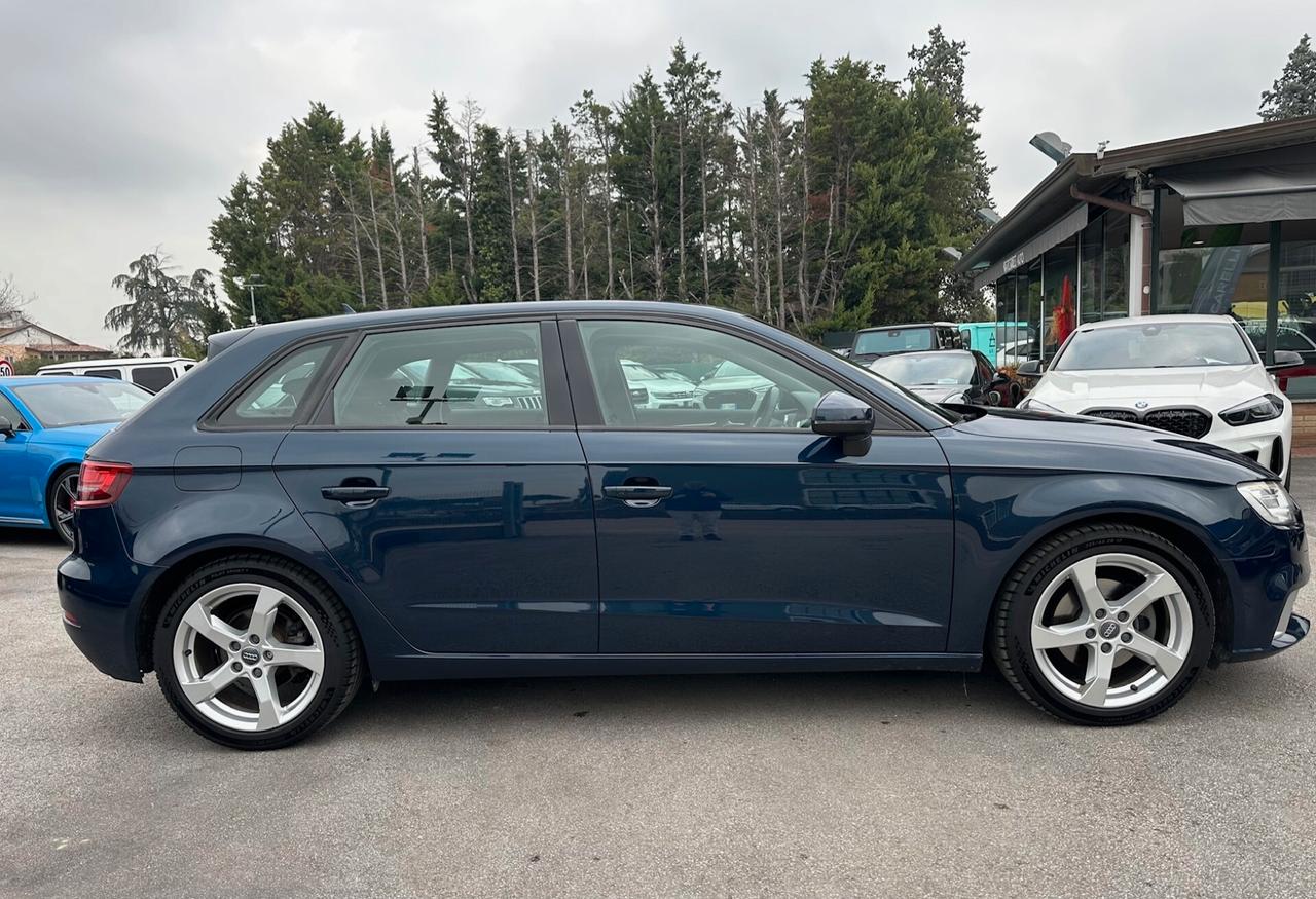 Audi A3 SPB 2.0 TDI Business/CRUISE /BELLISSIMA/KM DOC/CARPLAY/