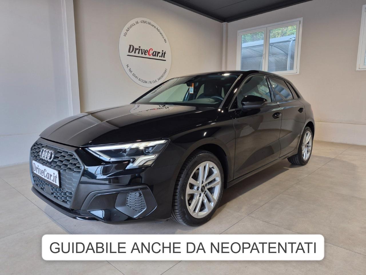 Audi A3 SPB 1.0 TFSI/MHEV S-TRONIC LED APPLE CAR PLAY/ANDROID AUTO VIRTUAL COCKPIT PLUS SEDILI RISCALDABILI ACC VETRI PRIVACY