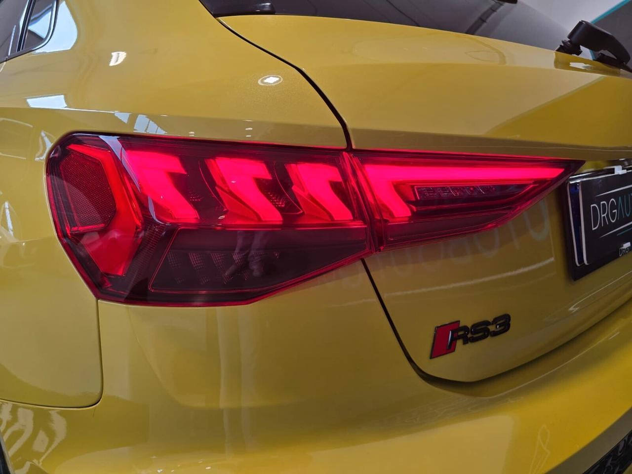 Audi RS3 SPB GIALLO PITONE/TETTO/SCARICHI