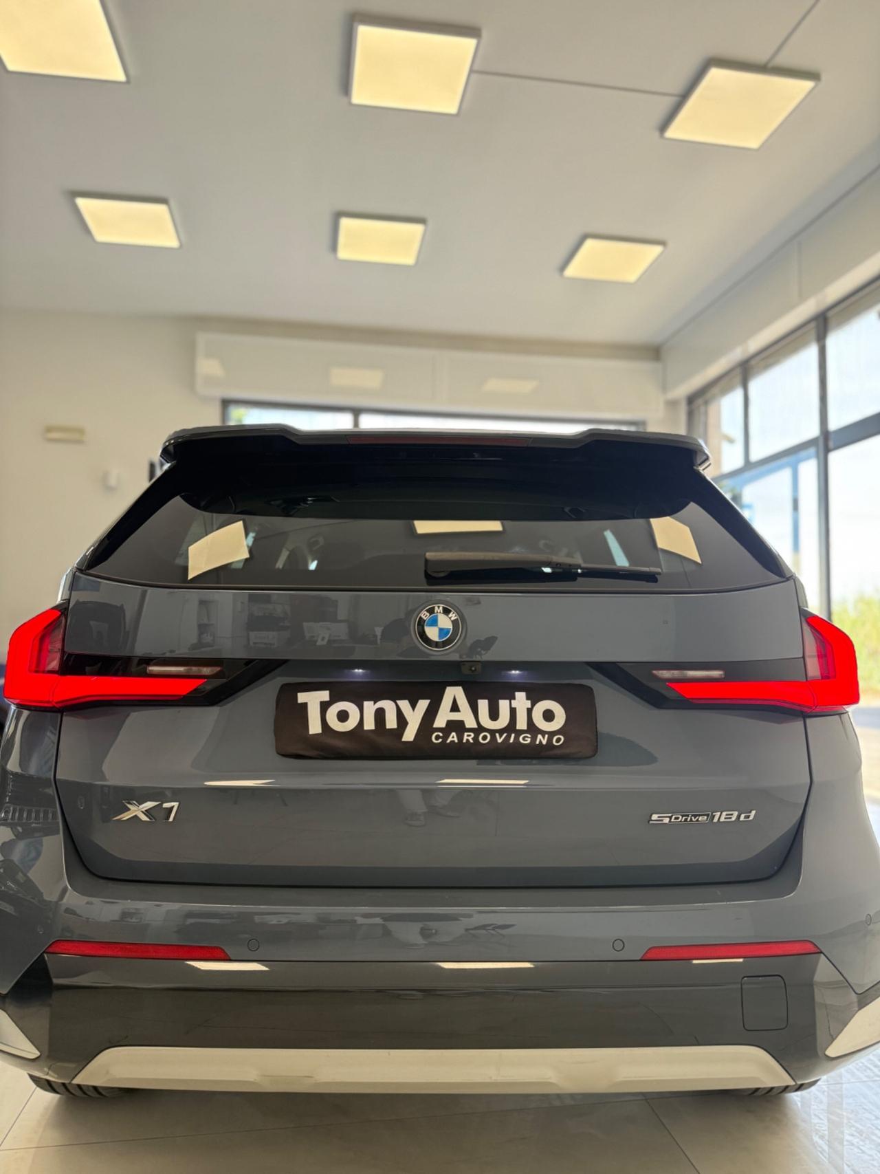 Bmw X1 sdrive18d MSPORT, APPLE CARPLAY,VIRTUAL COCKPIT.TELECAMERA ,INTERNI IN PELLE,FARI FULL LED