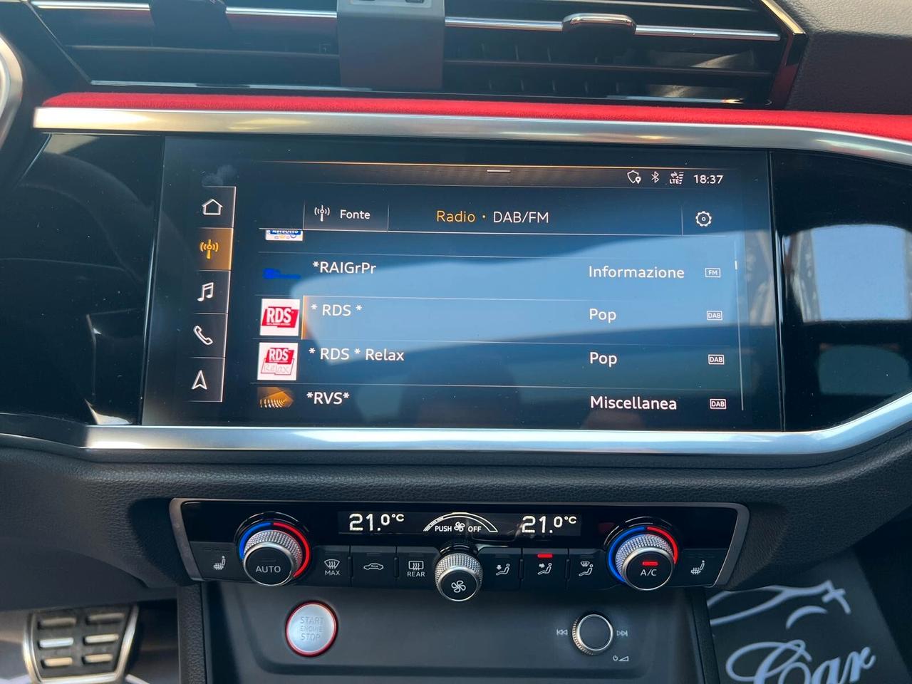 AUDI RSQ3 SPB 2.5 S-TRONIC S-LINE QUATTRO 400CV TETTO PELLE NAVI ANNO 2021