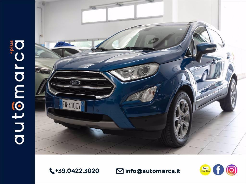 FORD EcoSport 1.5 ecoblue Titanium s&s 100cv my19 del 2019