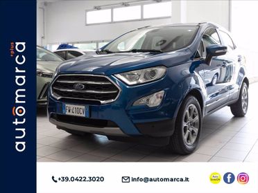 FORD EcoSport 1.5 ecoblue Titanium s&s 100cv my19 del 2019