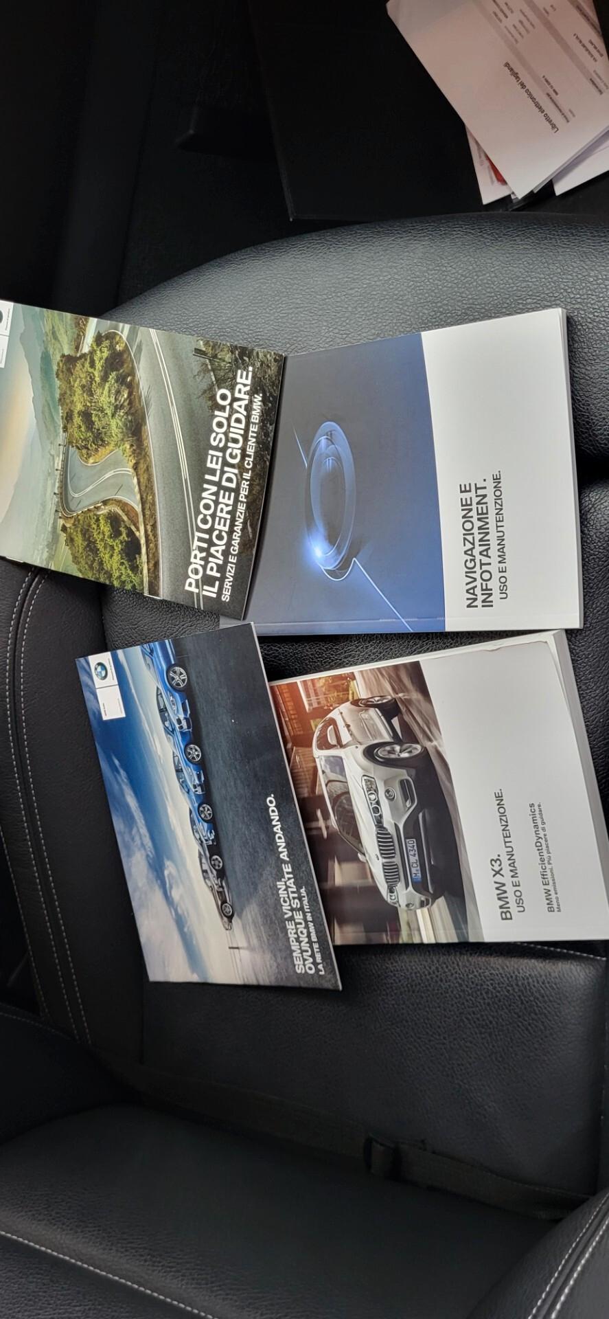 Bmw X3 xDrive20d xLine Automatica 190cv Unico Proprietario