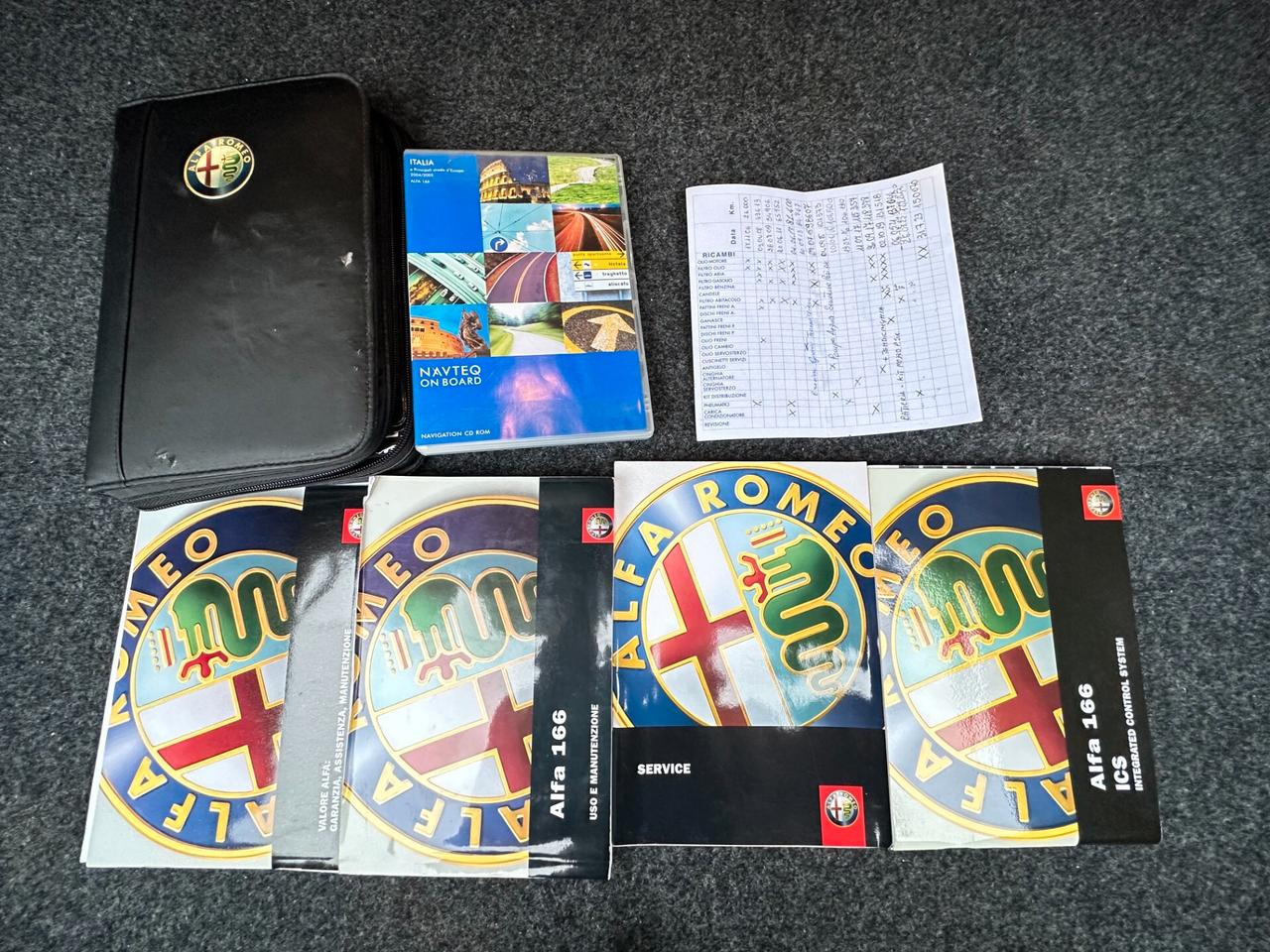 Alfa Romeo 166 2.4 JTD M-JET 20v Luxury 213.128 km Full Optional