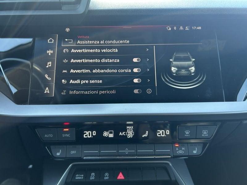Audi A3 SPB 35 TFSI 150CV Sport Advanced 23400 KM