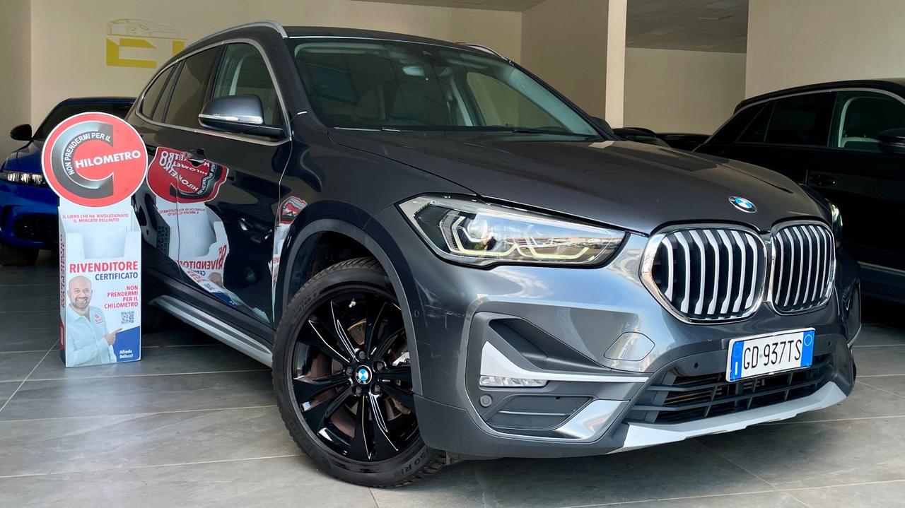BMW X1 X-DRIVE 18D 2.0 BUSINESS ADVANTAGE 150 CV - FULL LED, CARPLAY, PELLE