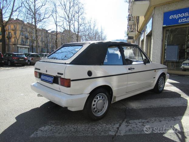 VOLKSWAGEN Golf Cabriolet 1600 GL ISCRITTA ASI-I